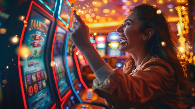 Tampilan meja kasino live dengan dealer profesional dan suasana mewah